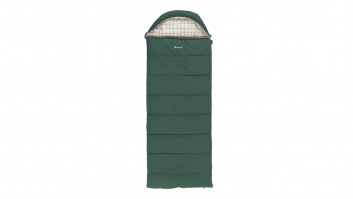 Outwell Camper Prime Sleeping Bag, Left zipper, Green