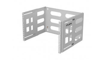 Lanberg Folding Bracket Wall-mount 19" 6U | FB01-5406-10S | Grey