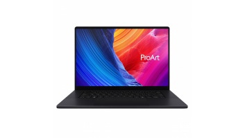 Asus ProArt P16 H7606WP-SR231X | Nano Black | 16 " | OLED | Touchscreen | 3K | 2880 x 1800 pixels | 120 Hz | Glossy | AMD Ryzen AI 9 | HX 370 | 64 GB | LPDDR5X | Solid-state drive capacity 2000 GB | NVIDIA GeForce RTX 5070 | GDDR7 | 8 GB | Windows 11 Pro 