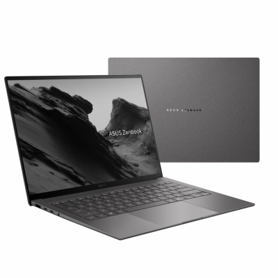 Asus Zenbook S14 UX5406AA-SU272X | Antrim Gray | 14 " | OLED | Touchscreen | 3K | 2880 x 1800 pixels | 120 Hz | Glossy | Intel Core Ultra 9 | 386H | 32 GB | LPDDR5X | Solid-state drive capacity 1000 GB | Intel Graphics | Windows 11 Pro | 802.11be | Blueto