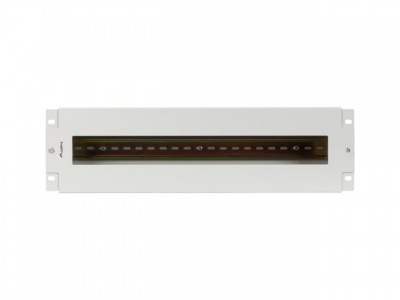 Lanberg 19" 3U Voltage Distrubution Panel with Din Rail TS-35 | Grey