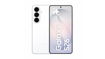 Samsung | Galaxy | S26 | White | 6.3 " | Dynamic AMOLED 2X | 1080 x 2340 pixels | Exynos | 2600 | Internal RAM 12 GB | 512 GB | Dual SIM | 3G | 4G | 5G | Main camera resolution 50 MP | Secondary camera resolution 10 MP | Android | 16 | 4300 mAh