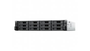 Synology RackStation RS2423RP+II | Efficient storage for centralized data management | AMD Ryzen | V1780B | 8 GB | DDR4 | Black