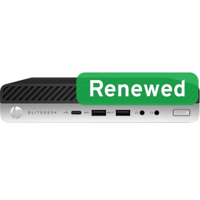 HP Renewed Grade A | EliteDesk 800 G3 DM | Intel Core i5 | i5‑7500 | 16 GB | SATA | 500 GB | Intel HD Graphics 630 | Windows 11 Pro