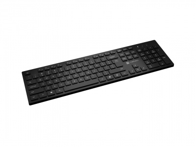 Natec Keyboard, Slim, US, Wiress, Black