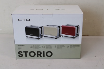SALE OUT. ETA ETA916690040 STORIO Toaster, Power 930 W, 2 slots, Stainless steel, Beige | ETA Storio Toaster | ETA916690040 | Power 930 W | Housing material Stainless steel | Beige | DAMAGED PACKAGING