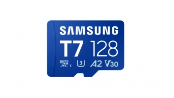 Samsung MicroSD card | T7 | 128 GB | microSDXC | Flash memory class U3, V30, A2