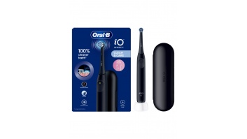 Oral-B Electric Toothbrush | iO2i | Rechargeable | For adults | Number of brush heads included 1 | Number of teeth brushing modes 3 | Night Black