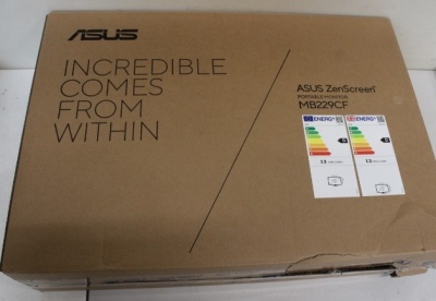 Asus SALE OUT. ZenScreen MB229CF | 21.5 " | IPS | FHD | 16:9 | 100 Hz | 5 ms | 1920 x 1080 pixels | 250 cd/m² | Warranty 22 month(s) | DAMAGED PACKAGING