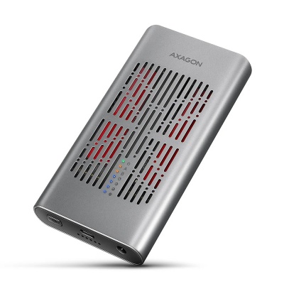 AXAGON USB-C 20Gbps Dual M.2 NVMe SSD CLONE MASTER Enclosure | EEM2-20GD