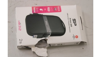 SALE OUT. Silicon Power HDD A60 | 2000 GB | 2.5 " | USB 3.2 Gen 1 | Black | DAMAGED PACKAGING
