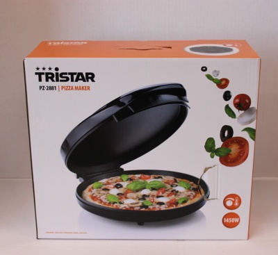SALE OUT. Tristar Pizza maker | PZ-2881 | Pizza maker | 1450 W | DAMAGED PACKAGING