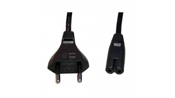 Cablexpert | Power cord (C7), VDE approved | Black Power plug type C