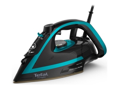 TEFAL | Iron | FV8066E0 | Steam Iron | 3000 W | Water tank capacity 270 ml | Continuous steam 50 g/min | Steam boost performance 280 g/min | Black/Blue