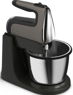 TEFAL | Hand Mixer | Powermix Silence HT654E38 | Hand Mixer | 600 W | Number of speeds 5 | Turbo mode | Dark grey