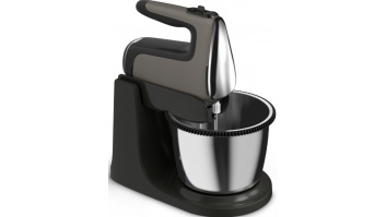 TEFAL | Hand Mixer | Powermix Silence HT654E38 | Hand Mixer | 600 W | Number of speeds 5 | Turbo mode | Dark grey