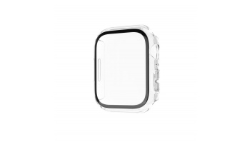 Fixed | Pure protective case with tempered glass for Apple Watch 46mm | Clear