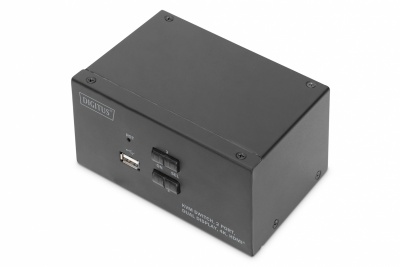 Digitus | KVM Switch, 2 Port, Dual Display, 4K, HDMI | DS-12860