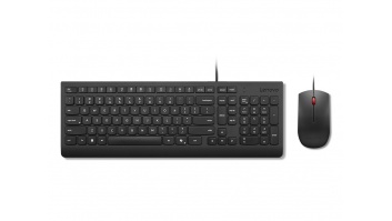 Lenovo Essential Wired Combo Keyboard and Mouse | Keyboard and Mouse Set | Wired | Mouse included | Estonian | Black