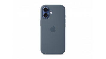 Apple iPhone 17 Silicone Case with MagSafe - Anchor Blue | Apple
