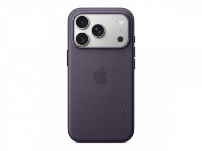 Apple Back cover | Apple | iPhone 17 Pro | Silicone | Purple | TechWoven Case with MagSafe