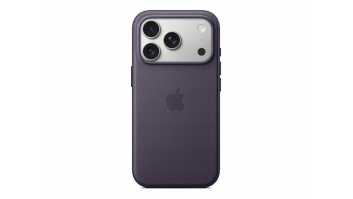 Apple Back cover | Apple | iPhone 17 Pro | Silicone | Purple | TechWoven Case with MagSafe