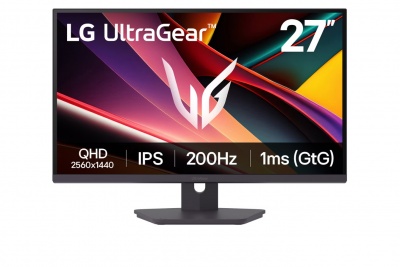 LG | 27G610A-B | 27 " | IPS | QHD | 16:9 | 200 Hz | 1 ms | 2560 x 1440 pixels | HDMI ports quantity 2