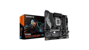 Gigabyte B760M GAMING X DDR4 GEN5 | Processor family Intel | Processor socket LGA1700 | DDR4 | Supported hard disk drive interfaces M.2, SATA | Number of SATA connectors 4