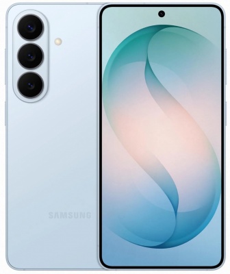 Samsung S26 (S942) | Galaxy | Skye Blue | 6.3 " | Dynamic LTPO AMOLED 2X | 1080 x 2340 pixels | Qualcomm | Snapdragon 8 Elite Gen 5 (3 nm) | Internal RAM 12 GB | 256 GB | Dual SIM | 5G | Main camera resolution 50+12+10 MP | Secondary camera resolution 12 