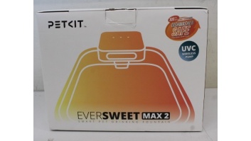 SALE OUT. Petkit P4116 UVC Eversweet Max-100 UVC (CT-W3-100-UVC) | PETKIT Drinking Fountain | Eversweet Max 2 UVC | Capacity 3 L | Material BPA Free | White | DEMO | 24 month(s)