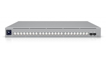 Switch|UBIQUITI|Switch type Managed|Switch layer L2/L3|Rack mounting Yes|Stackable Yes|Form factor 1U|24xRJ-45 ports|RJ-45 Ports Type 10G Ethernet (100/1000/10000)|8x2.5G Ethernet (copper) ports quantity|16x10G Ethernet (copper) ports quantity|2xSFP28 por