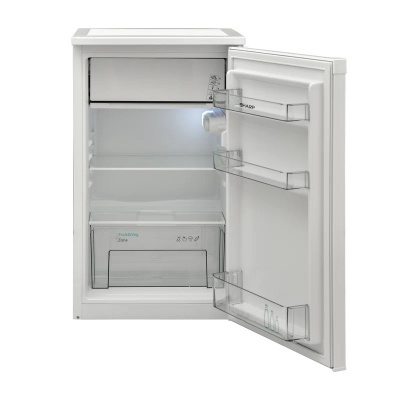 SHARP ledusskapis, 88l, 82.10 cm, balts