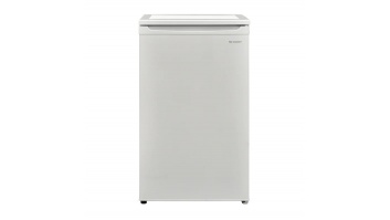 SHARP ledusskapis, 88l, 82.10 cm, balts