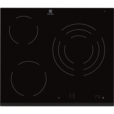Electrolux keramiskā plīts virsma