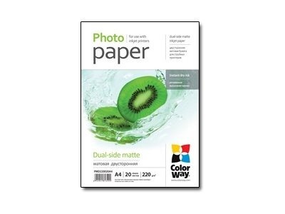 Matte Dual-Side Photo Paper | 220 g/m² | A4