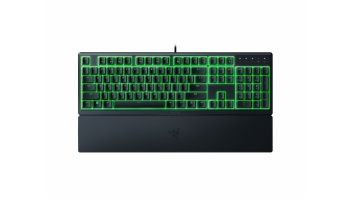 Razer | Gaming Keyboard | Ornata V3 X | Gaming keyboard | Wired | RGB LED light | US | Silent Membrane | Black
