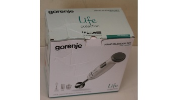 SALE OUT. Gorenje Hand Blender | HBC804QW | Hand Blender | 800 W | Jar capacity 0.5 L | White | DAMAGED PACKAGING