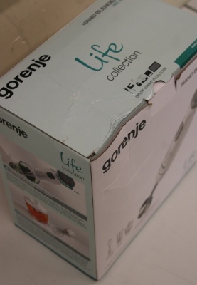 SALE OUT. Gorenje Hand Blender | HBC804QW | Hand Blender | 800 W | Jar capacity 0.5 L | White | DAMAGED PACKAGING