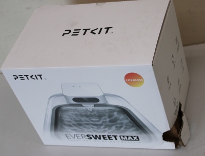 SALE OUT. Petkit P4115 Eversweet Max (CT-W3) | PETKIT Drinking Fountain | Eversweet Max | Capacity 3 L | Material  Food-grade ABS | White | DAMAGED PACKAGING | 22 month(s)