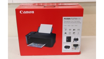 SALE OUT. Canon PIXMA TS3750I | Inkjet | Colour | Multicunction Printer | A4 | Wi-Fi | Black | DAMAGED PACKAGING