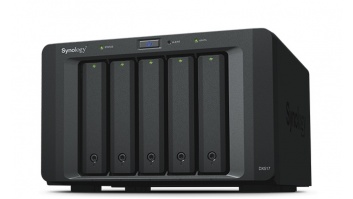 Synology | Tower NAS Expansion Unit | DX517 | up to 5 HDD/SSD Hot-Swap (drives not included) | Internal AC 100-240V Universal, 50/60 Hz