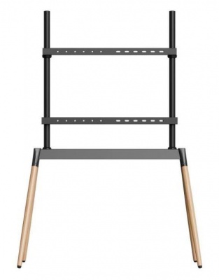 TV SET ACC FLOOR STAND 55-86"/BLK/WOOD TVS-86F-01-BK GEMBIRD