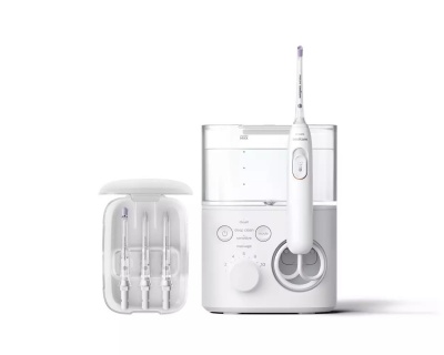 Sonicare mutes dobuma irrigators,  balts