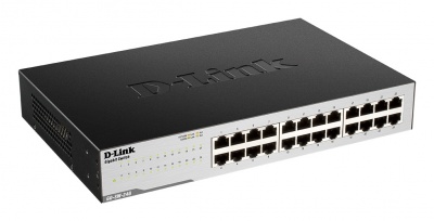 D-Link | 24-Port Gigabit Easy Desktop Switch | GO-SW-24G | Unmanaged | Desktop/Rackmountable | 24 month(s)