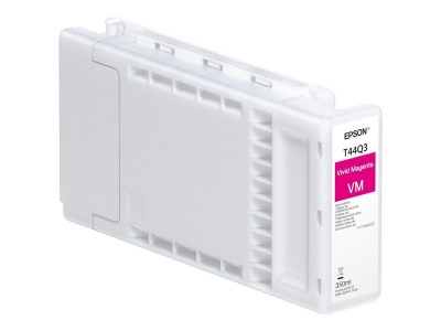 Epson Singlepack Vivid Magenta T44Q34N UltraChrome PRO 12 350ml | Epson Singlepack UltraChrome PRO 12 | T44Q3 | Ink cartridge | Vivid magenta