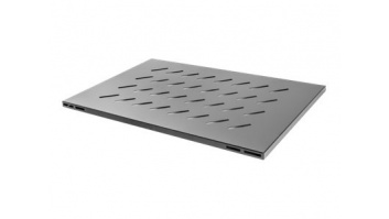 Lanberg 19" fixed shelf 1U/465x715mm, max load capacity up to 120kg | AK-1009-B | Black