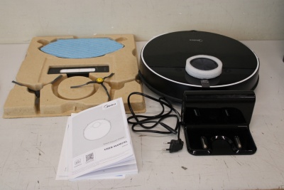 SALE OUT. Midea M7 Evo Robot Vacuum Cleaner, Black | Midea Robot Vacuum Cleaner | M7 Evo | Dry | Lithium ion | 5200 mAh | Dust capacity 0.43 L | 1500 Pa | Black | REFURBISHED, SCRATCHES