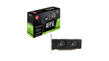 MSI GeForce RTX 3050 LP E 6G OC | NVIDIA | 6 GB | GeForce RTX 3050 | GDDR6 | HDMI ports quantity 2 | PCI Express Gen 4 x16 (uses x8)