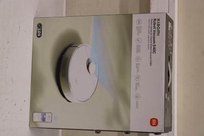 SALE OUT. Xiaomi Robot Vacuum S40C EU | Xiaomi Robot Vacuum S40C EU | Wet&Dry | 2600 mAh | Dust capacity 0.52 L | 5000 Pa | White | DAMAGED PACKAGING | 19 month(s)