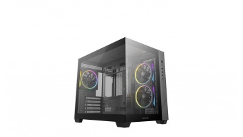 Deepcool Case | CG330 3F | Black | Micro ATX